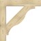 Ekena Millwork Funston Block Rough Sawn Bracket, Douglas Fir, 6"W x 42"D x 42"H BKT06X42X42FST05RDF - alternate 2